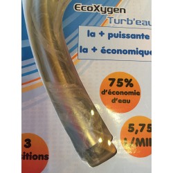 Nouvelle douchette ECOXYGEN: TURB'EAU'2! le  pommeau  de douche avec 75% d'économie